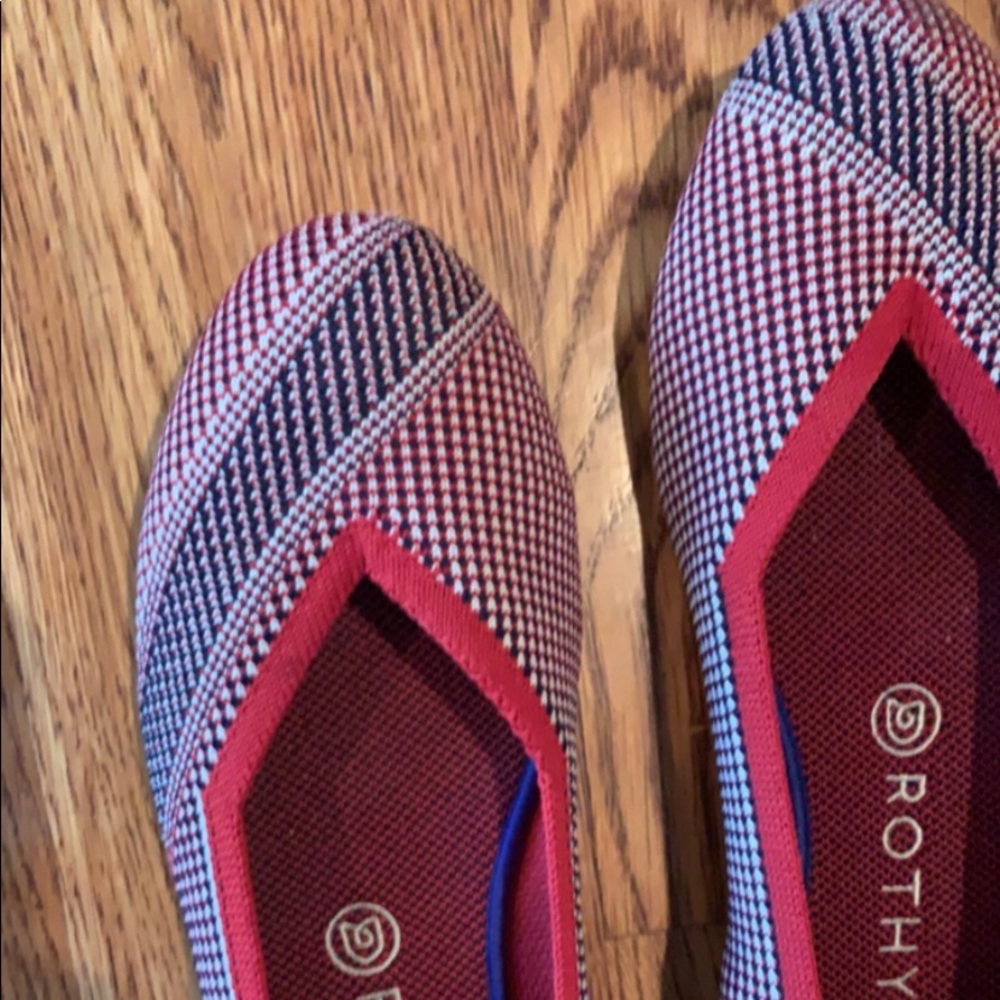 Retired Rothy’s Mirror Stripe flats 9.5 🦄